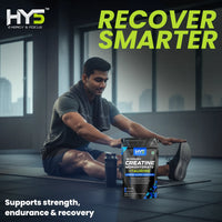 HY5 Micronized Creatine Monohydrate + Taurine — Enhanced Hydration & Strength | 100g | 33 Servings