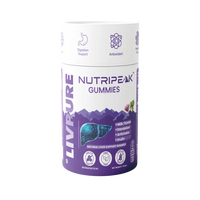 LIVPURE Gummies — Milk Thistle Dandelion & Artichoke | Natural Liver Support | 30 Gummies
