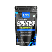 HY5 Micronized Creatine Monohydrate + Taurine — Enhanced Hydration & Strength | 100g | 33 Servings