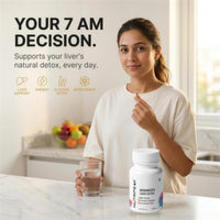 Advanced Liver Detox Capsules — Milk Thistle, NAC & CoQ10 | 60 Veg Capsules