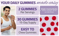 LIVPURE Gummies — Milk Thistle Dandelion & Artichoke | Natural Liver Support | 30 Gummies