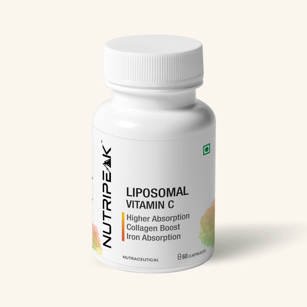 Liposomal Vitamin C Capsules — Higher Absorption Immune & Collagen Support | 60 Veg Capsules