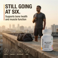 NutriPeak men's multivitamin as part of an evening routine